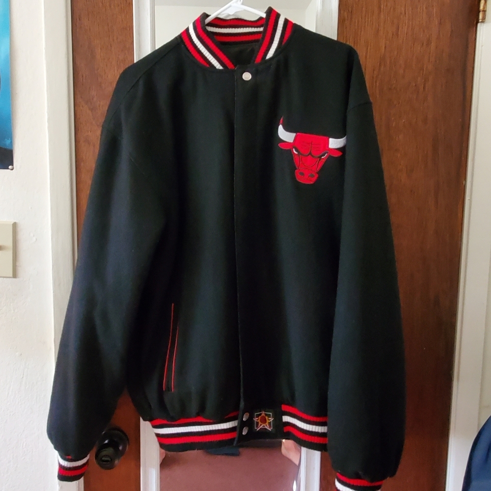 Chicago Bulls Wool Reversible Jacket